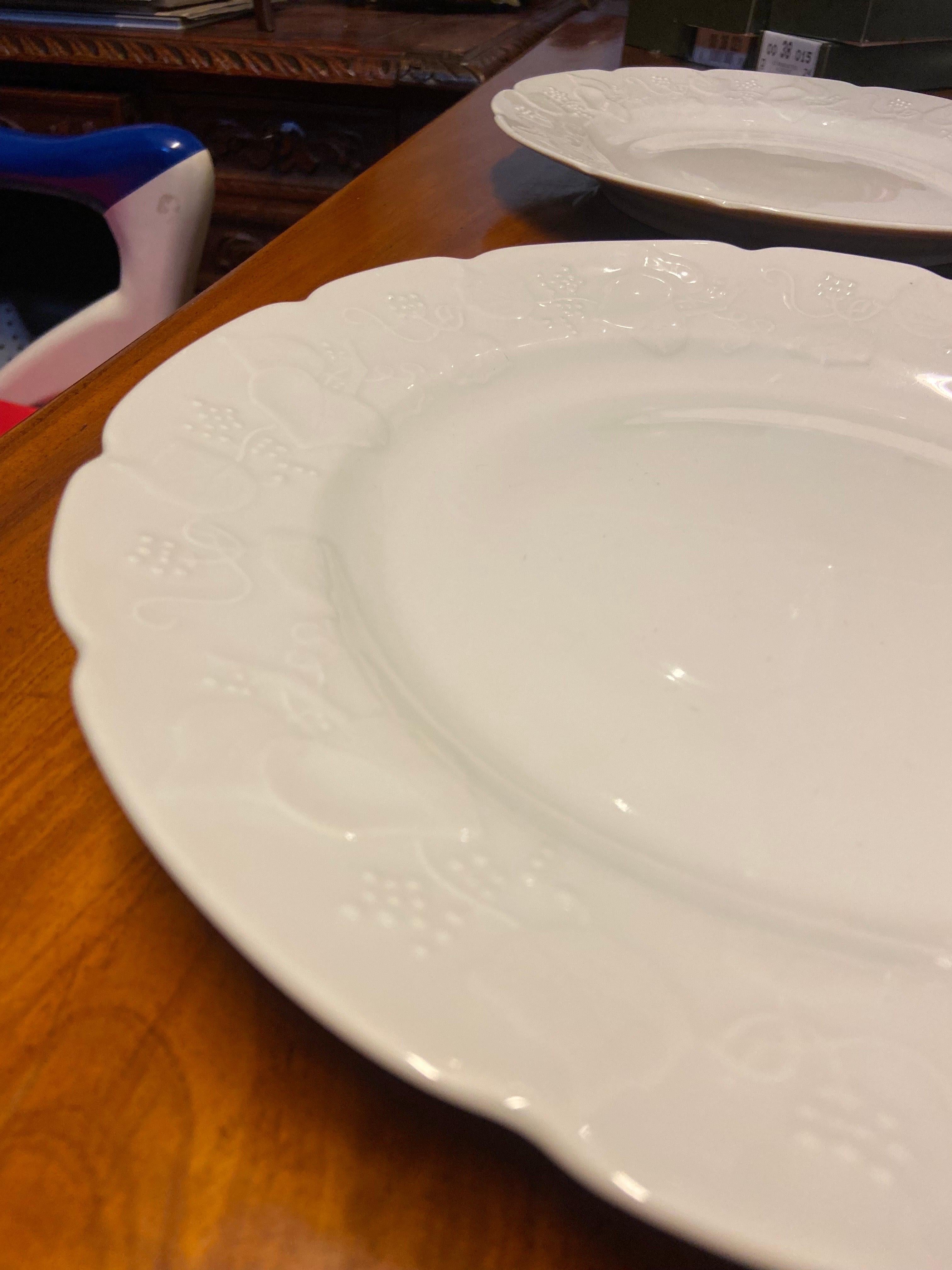 Juego de once platos franceses de Lierre Sauvage CNP en venta 5