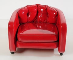 Sillón italiano «TUONELA» de mediados de siglo, diseñado por GIAMPIERO VITELLI y TITINA AMMANNATI
