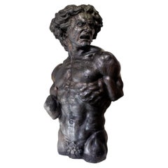 Prächtige große Bronzeskulptur von Ludwig van Beethoven, klassische Musik