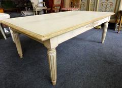19th Century French Hand Painted Coffee or Centre Table in Louis XVI Style