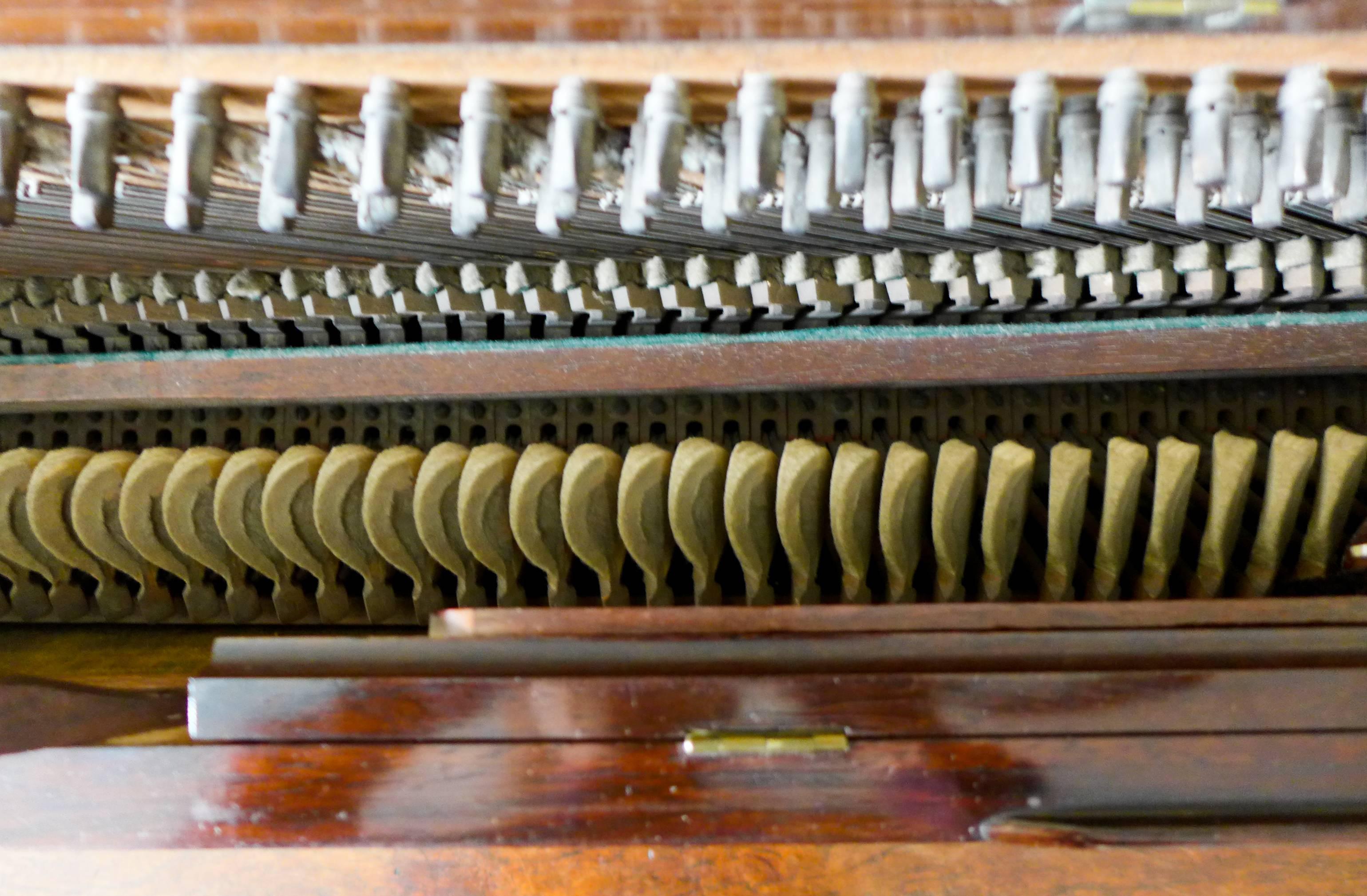Bronze French Upright Piano Roller et Blanchet, circa 1830