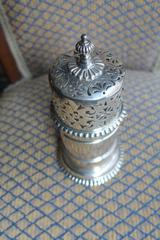 Antique Victorian Silver Lighthouse Style Sugar Caster