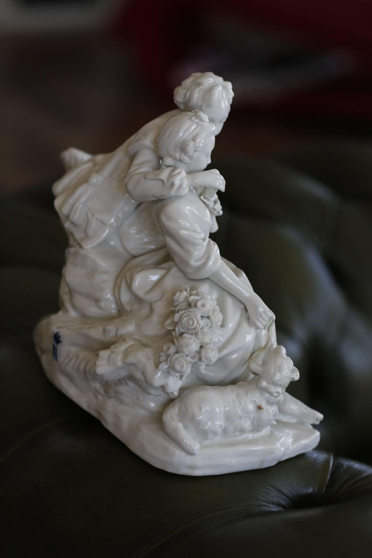 18th Century Biscuit Porcelain by Boucher In Good Condition In Sofia, BG