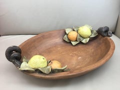 Beautiful Tuscan Terra Cotta Fruit Bowl