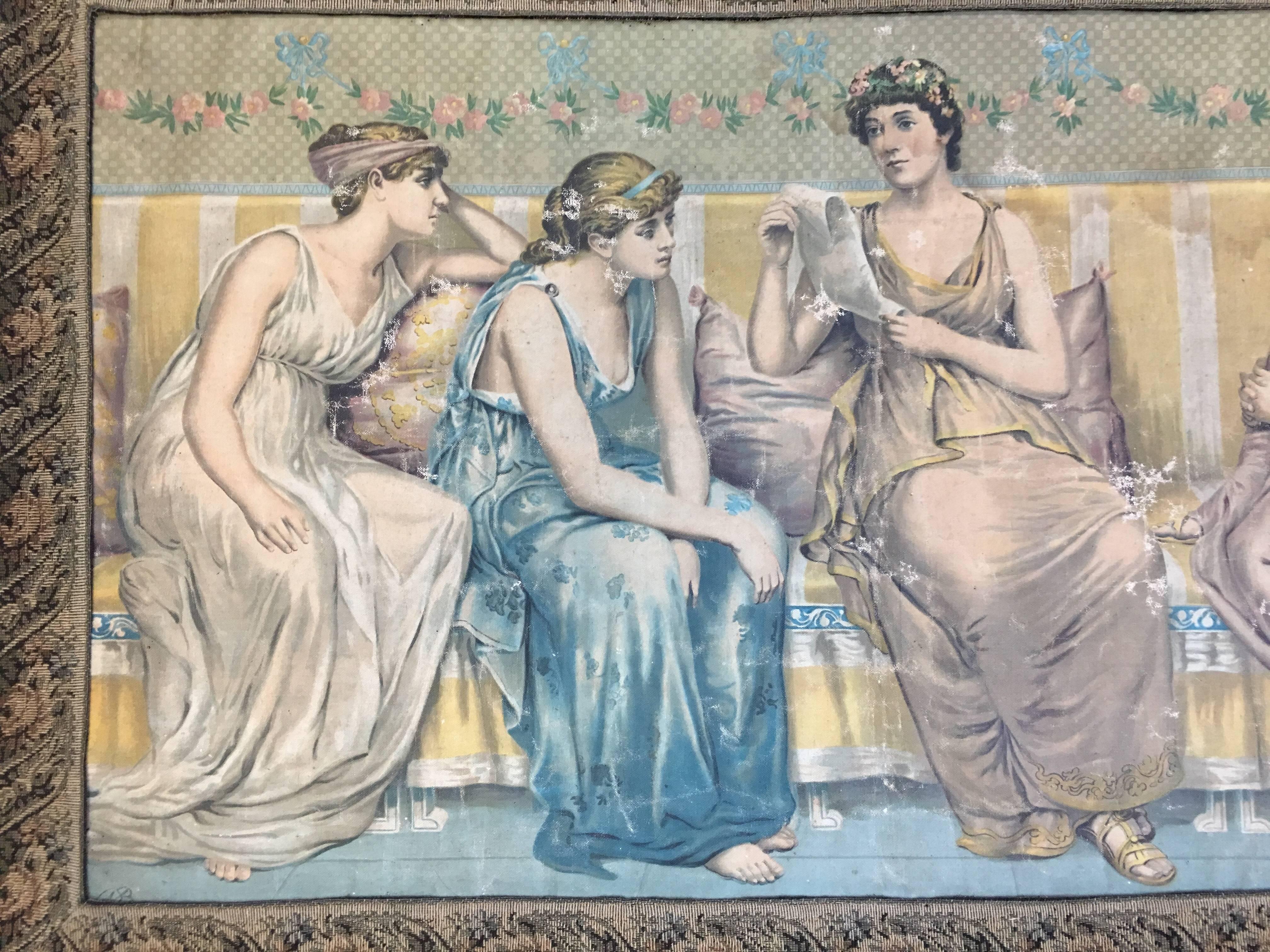 Renaissance Italian Women Tapestry