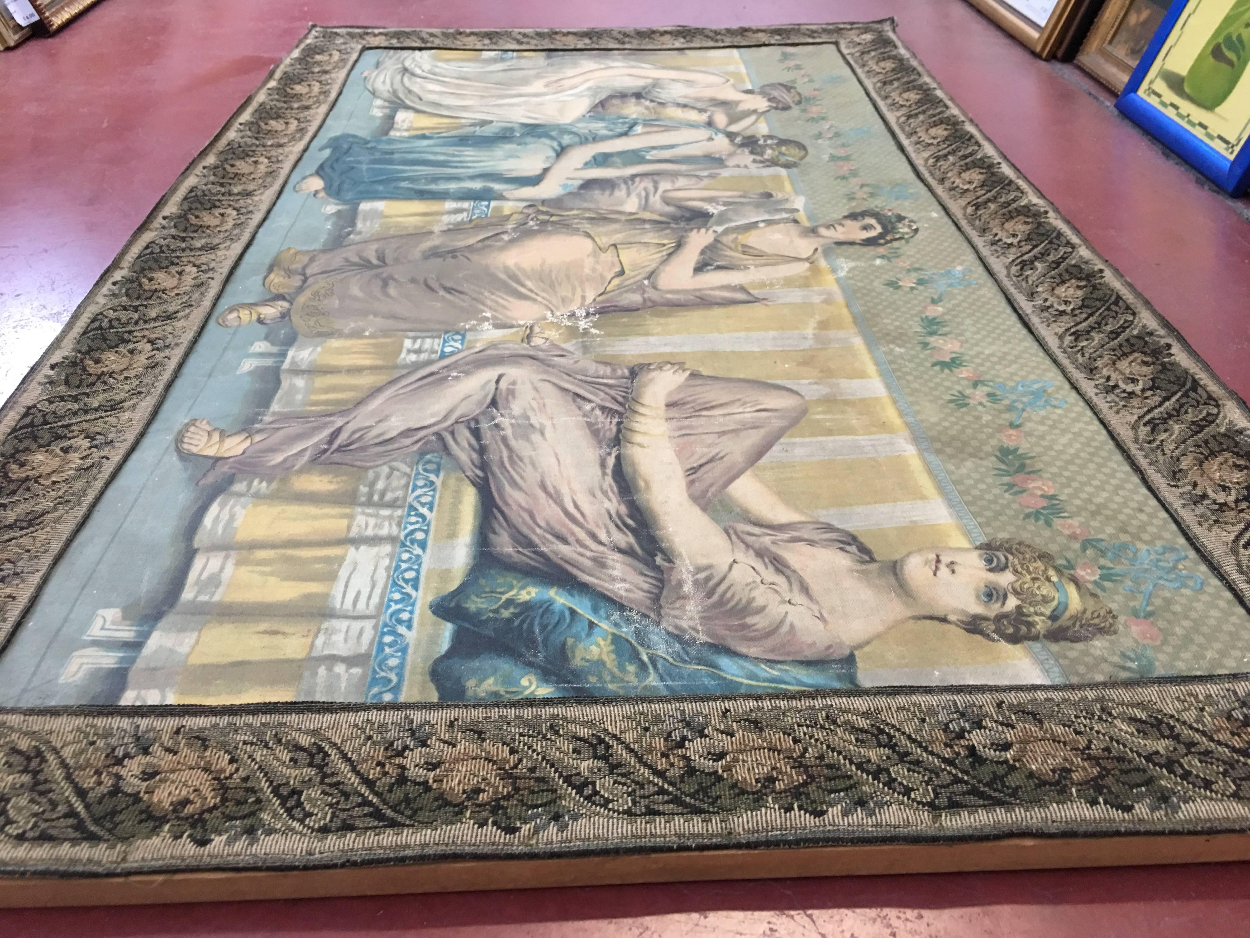 Early 20th Century Italian Women Tapestry