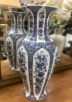 Elegante vaso floreale italiano Art Elaboration Spedizione gratuita