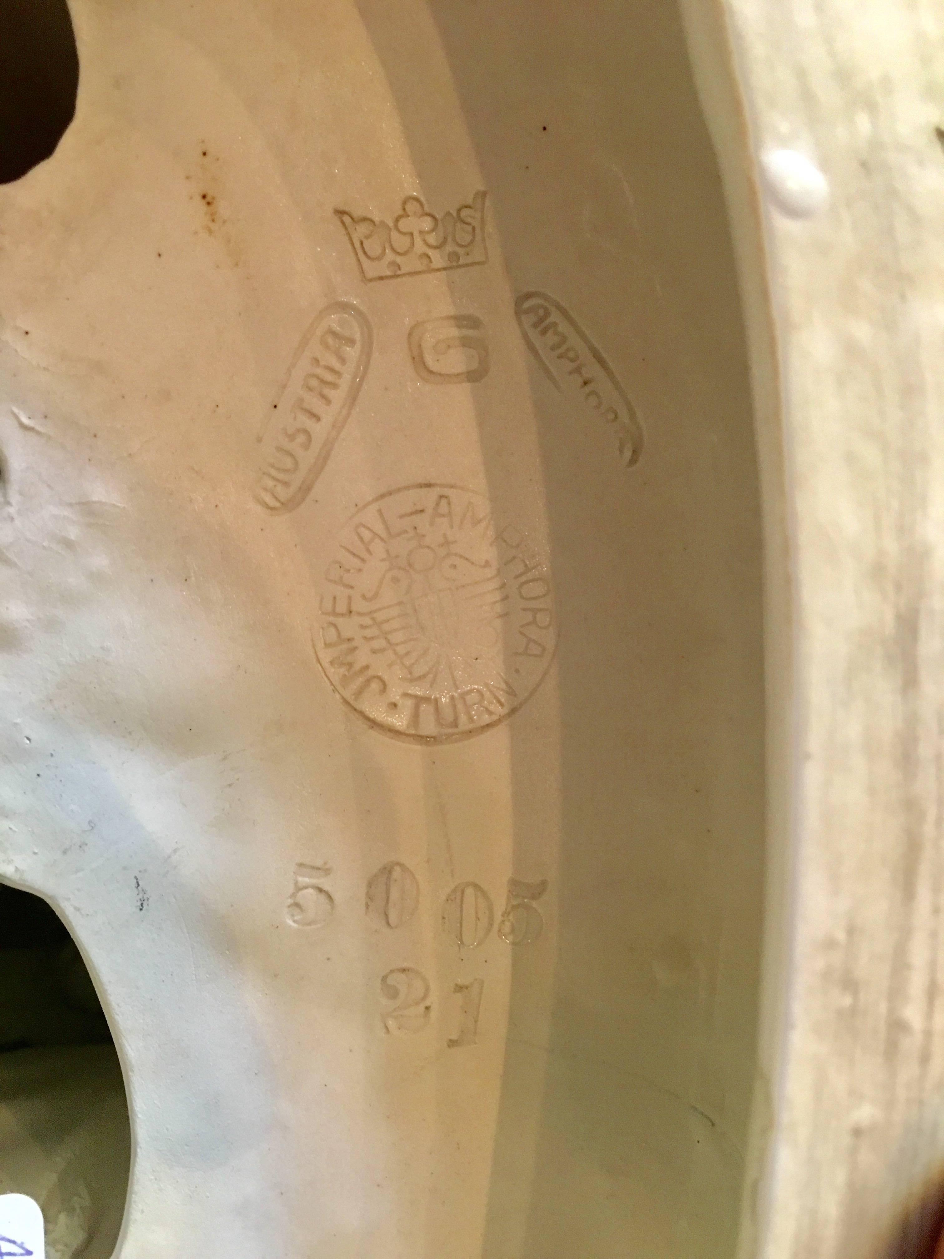 austrian amphora pottery marks