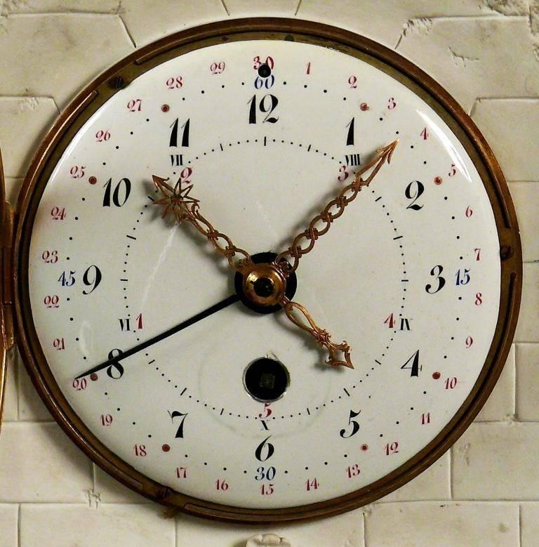 Romantic Clock Sevres Bisque Porcelain, France, 1793 In Excellent Condition In Sofia, BG