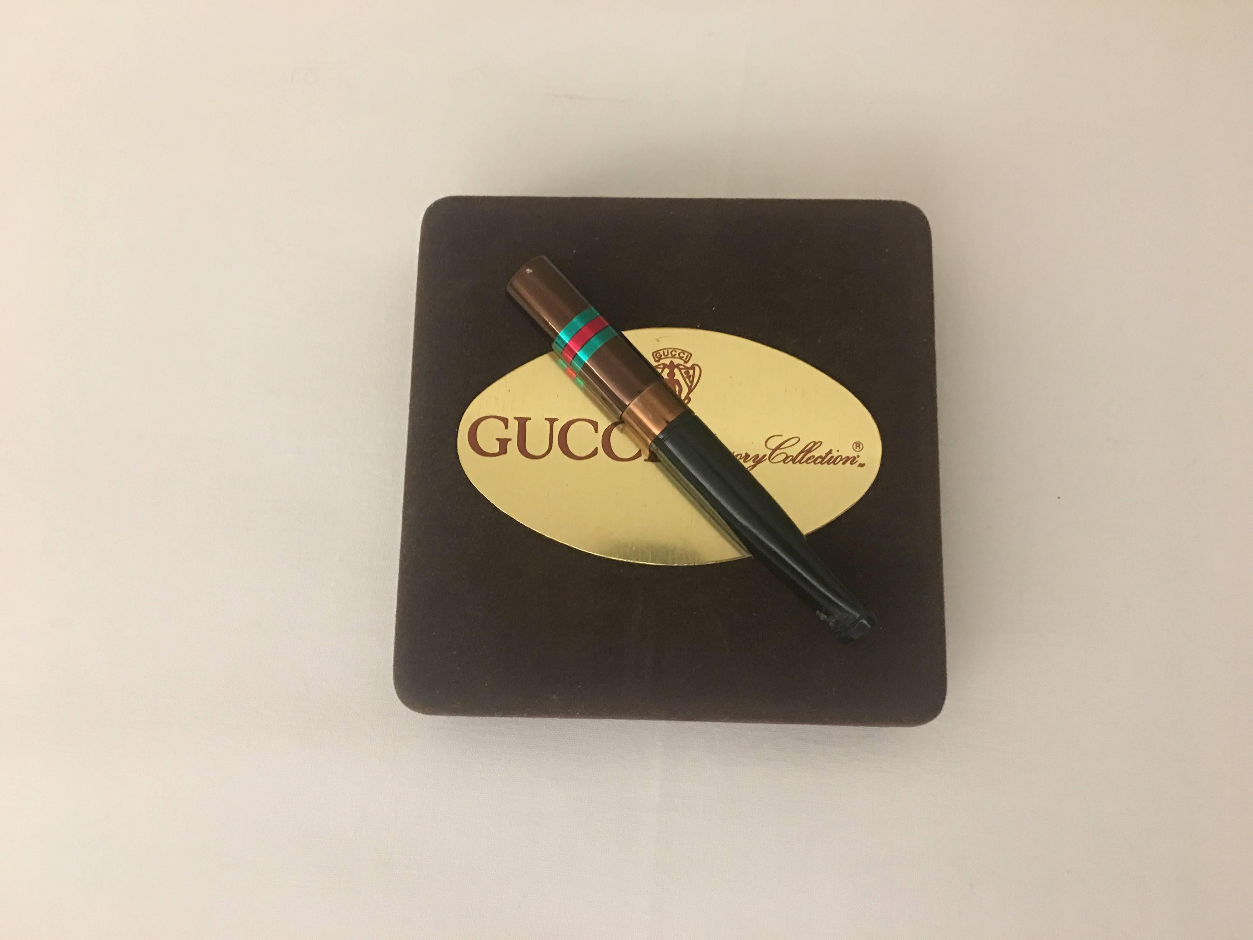 Mid-Century Modern Gucci Accessory Luxury Collection Vintage Cigarette Holder