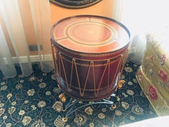 Außergewöhnlicher Leder-Beistelltisch des 20. Jahrhunderts von Provasi