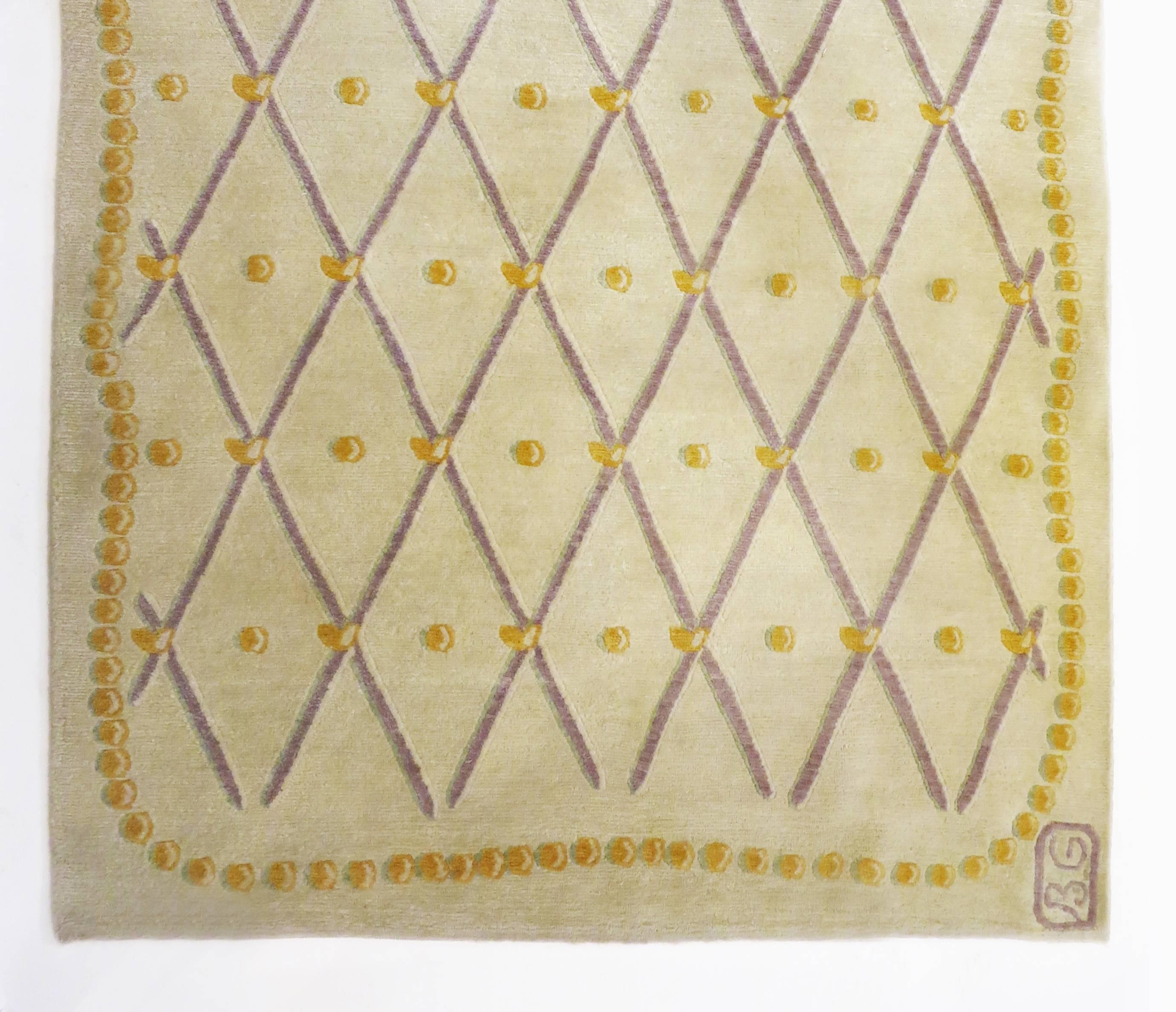 Hand-Woven Carpet by Garouste et Bonetti For Sale
