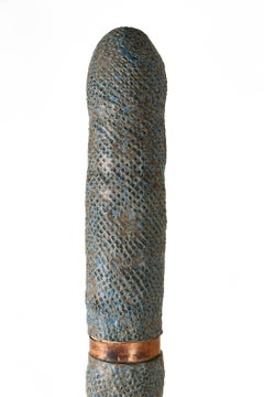 Cesare De Vita, 'Smartellata', Ceramic TOTEM Sculpture, Unique Piece