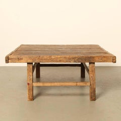 Antique 19th Century Chinese Workers Table 'for Use as Salon-Table'