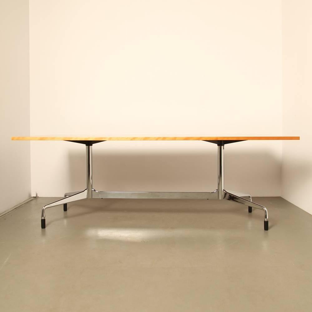 Anodized Eames Raised Segmented Table, Conference Table by Charles Eames for Vitra