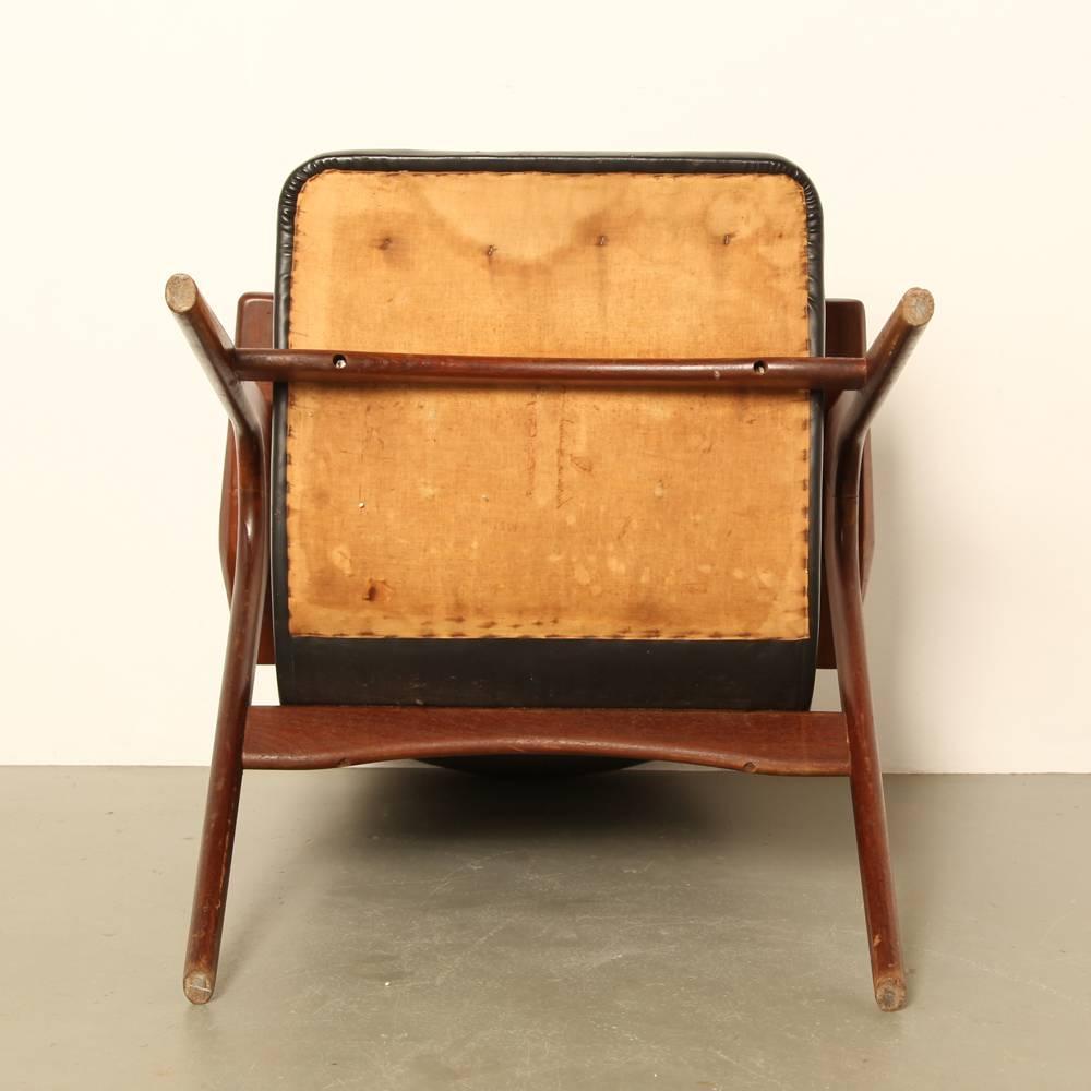 Mid-20th Century Louis van Teeffelen Webe Lounge Chair