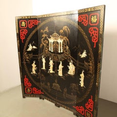 Large Chinese Room Divider or Folding Screen