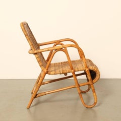 Erich Dieckmann Rattan Armchair