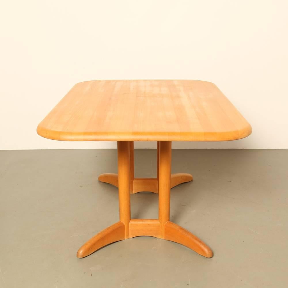 Made of solid ash by Ansager Mobler, Denmark.

Scandinavian craftsmanship, marked with label, 

1970s.