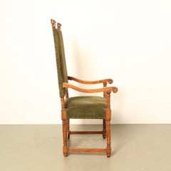 19th Century French Armchair, Throne