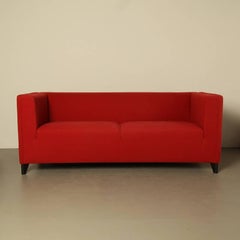 Wittmann Artifort Couch in Red