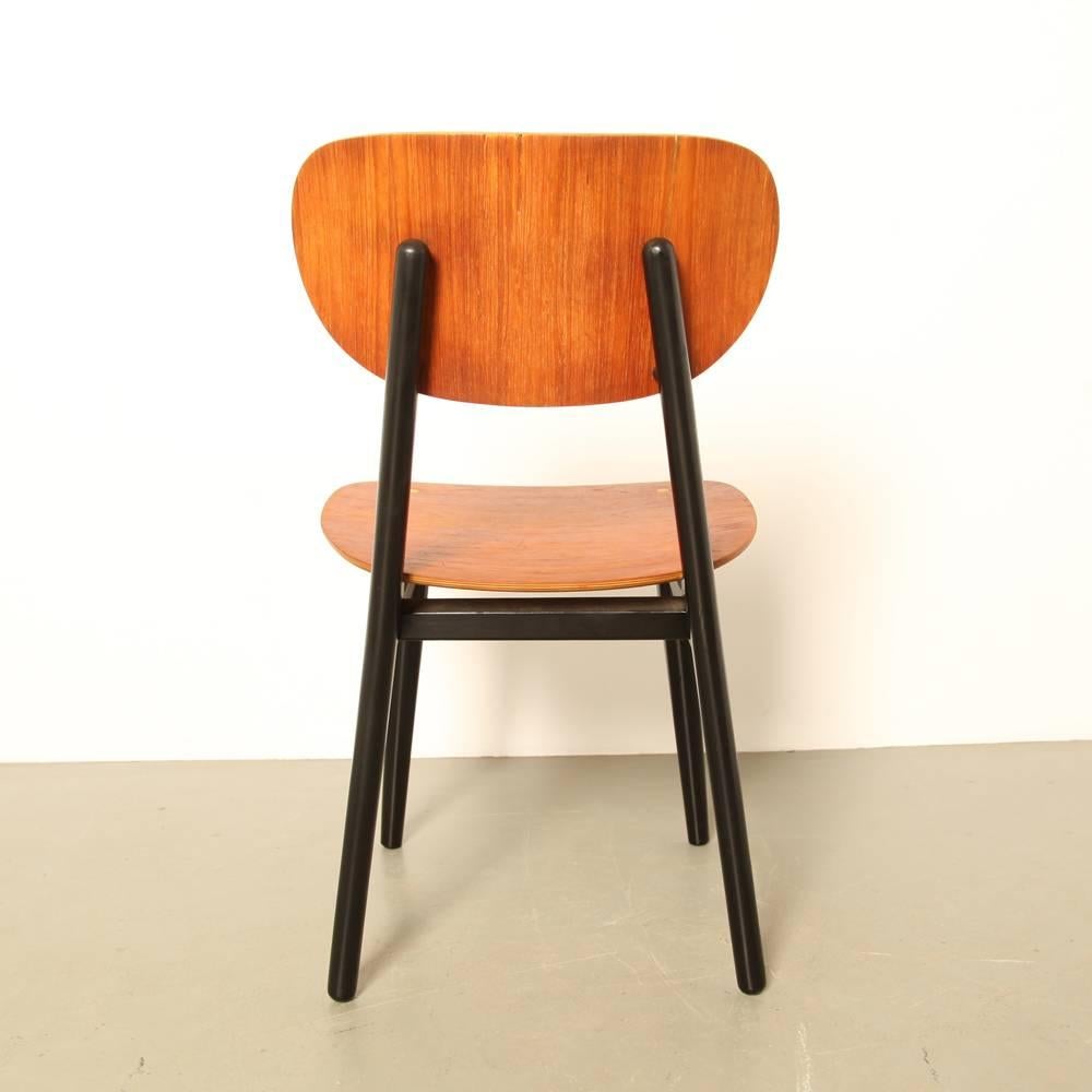Dutch Set of 8 SB-11 Chair by Cees Braakman for UMS Pastoe For Sale