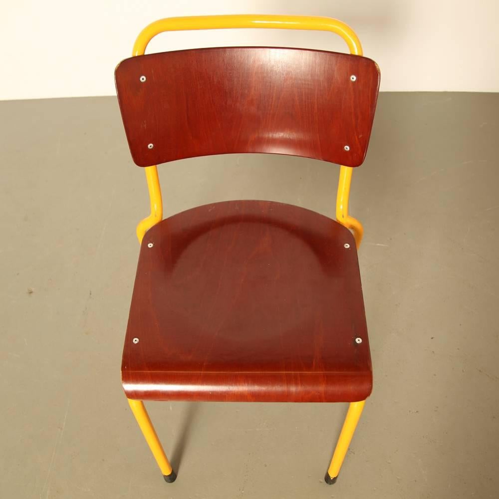 Gispen 1252 Military Stacking Chair 1