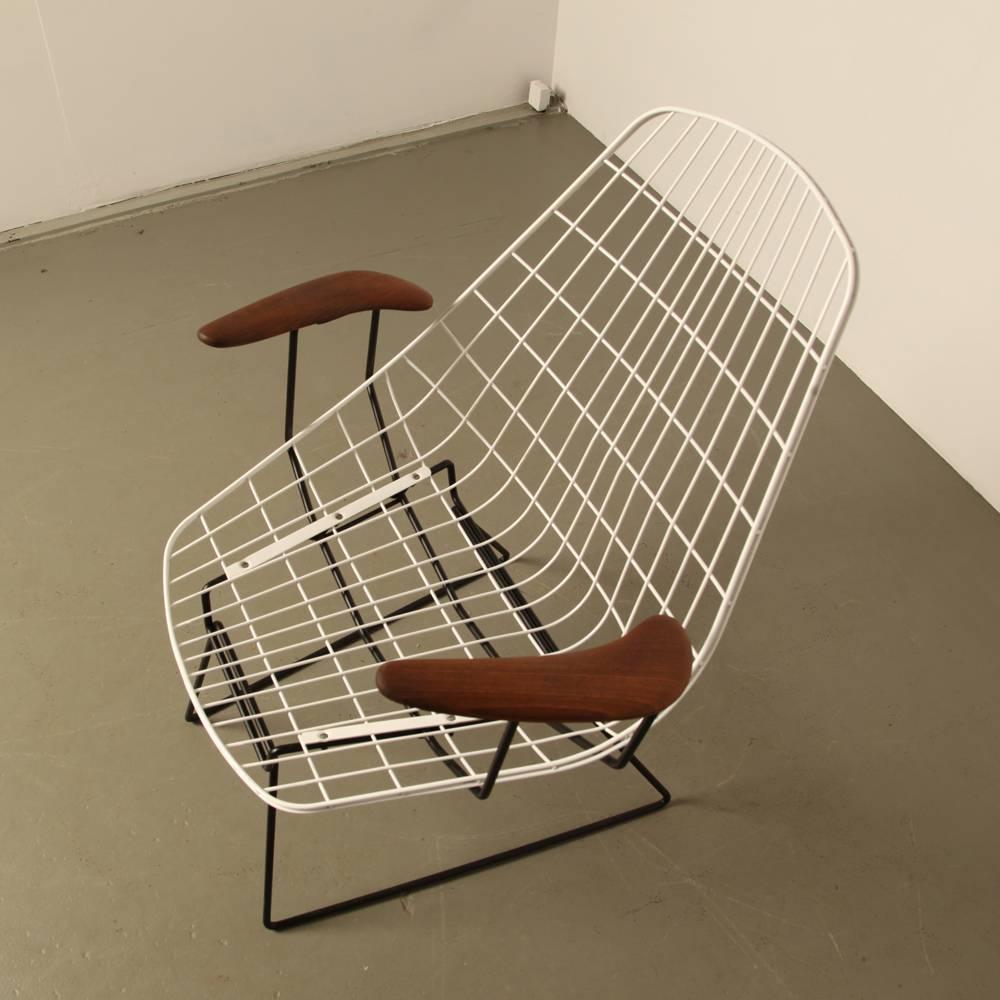 FM06 Wire Lounge Chair by Cees Braakman for Pastoe 3