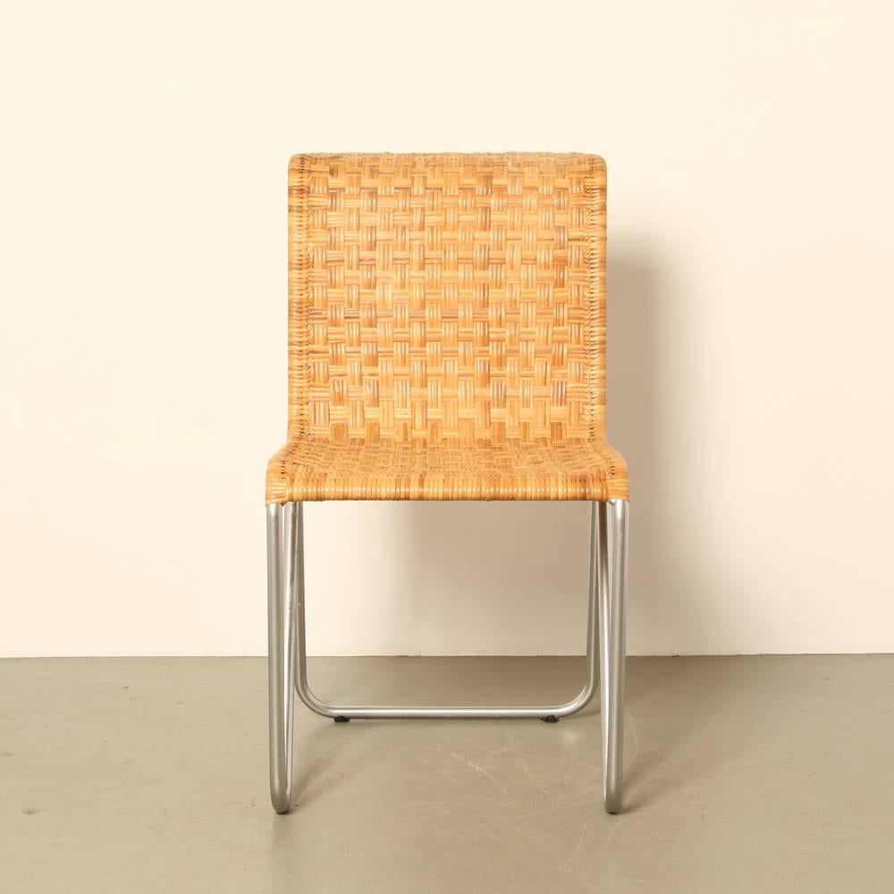 Mid-Century Modern Gispen Diagonal Chair No. 2a For Sale