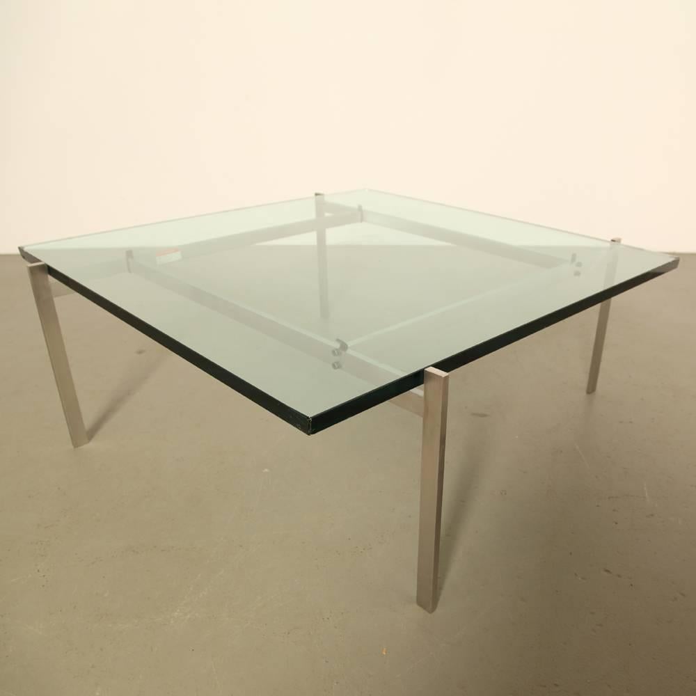 Coffee-table PK61 by Poul Kjaerholm made by Fritz Hansen For Sale 2