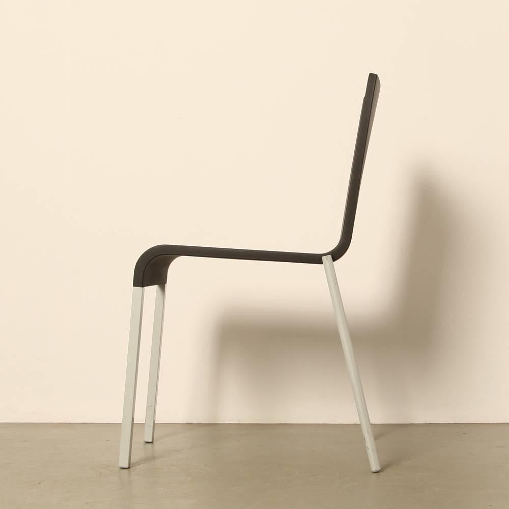 Modern Vitra .03 Chair by Maarten van Severen in Black For Sale