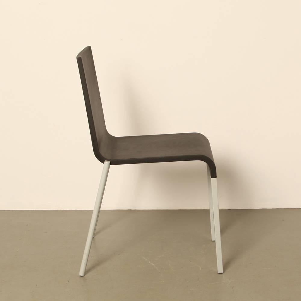 Name: .03 chair
Designer: Maarten Van Severen
Manufacturer: Vitra, Switzerland
Design year: 2005

The seat of the .03 chair by Vitra is made of flexible polyurethane foam that adapts to your body for extra sit comfort.