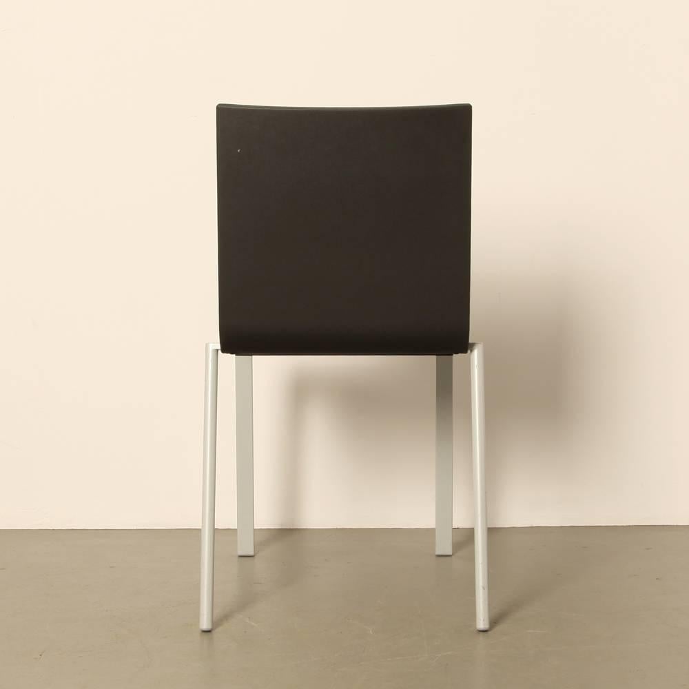 Swiss Vitra .03 Chair by Maarten van Severen in Black For Sale