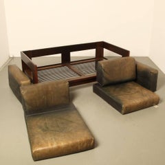 Bastiano Two-Seat Lounge Sofa by Tobia Scarpa for Gavina / Knoll International
