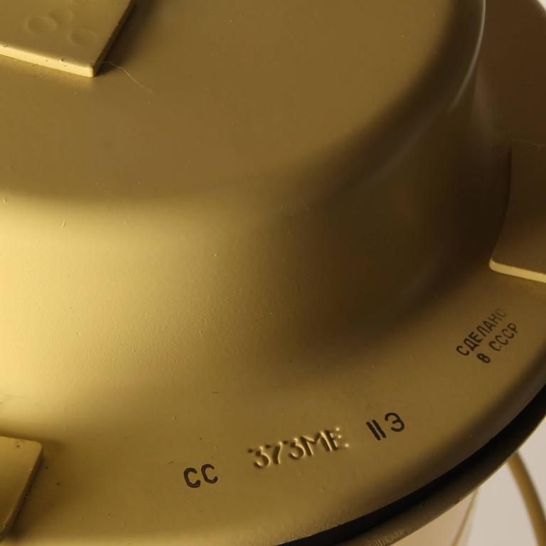 Yellow CCCP Pendant Light For Sale at 1stDibs