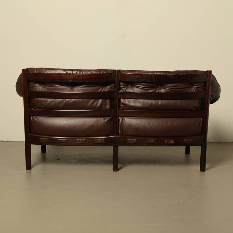 Dutch Arne Norell Two-Seat Sofa For Sale