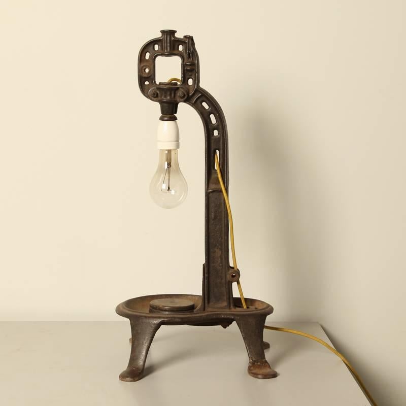 Industrial French Table Lamp In Good Condition In Amsterdam, NL