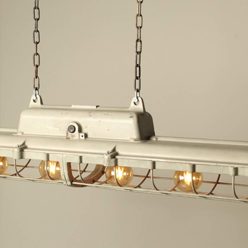 Industrial German Pendant Lamp, Extra Large In Good Condition In Amsterdam, NL