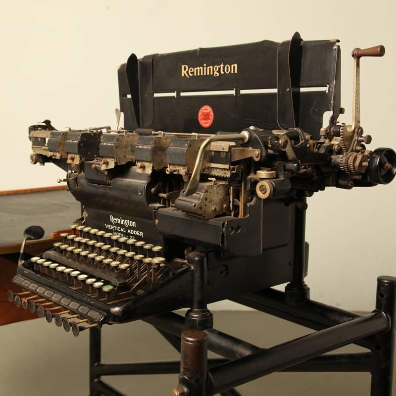 Remington Vertical Adder Model 22 Type Writer For Sale 4