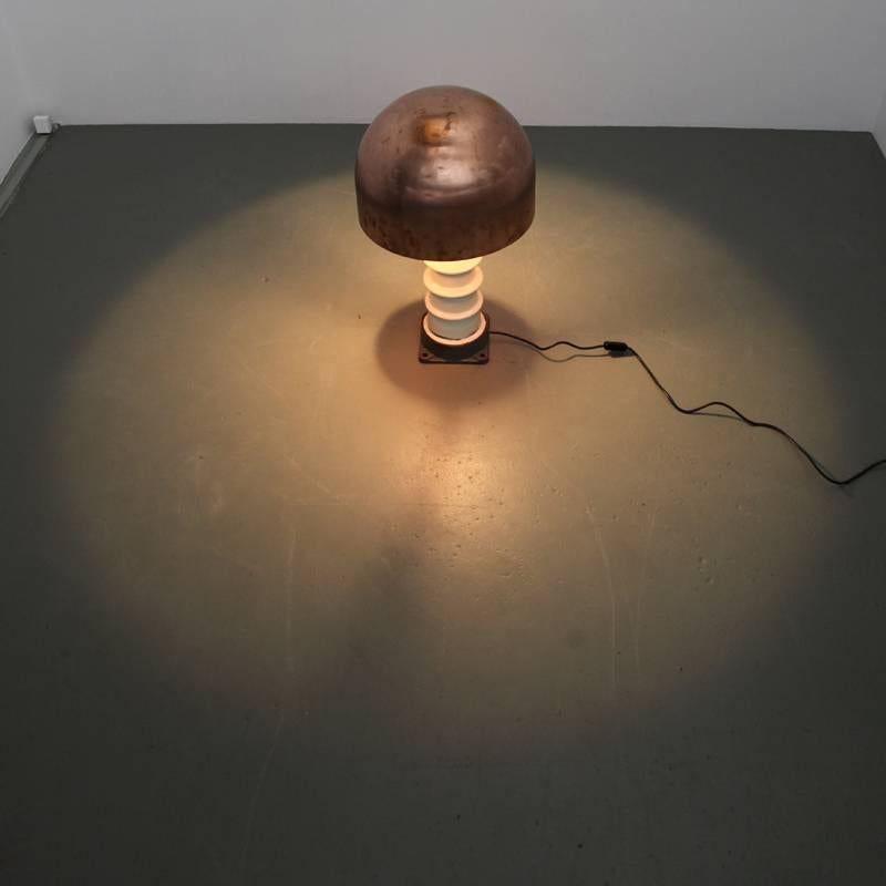 Copper Top Isolator Table Light For Sale 1