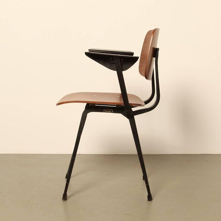 Dutch Revolt Chair by Friso Kramer for Ahrend Cirkel with Armrests For Sale