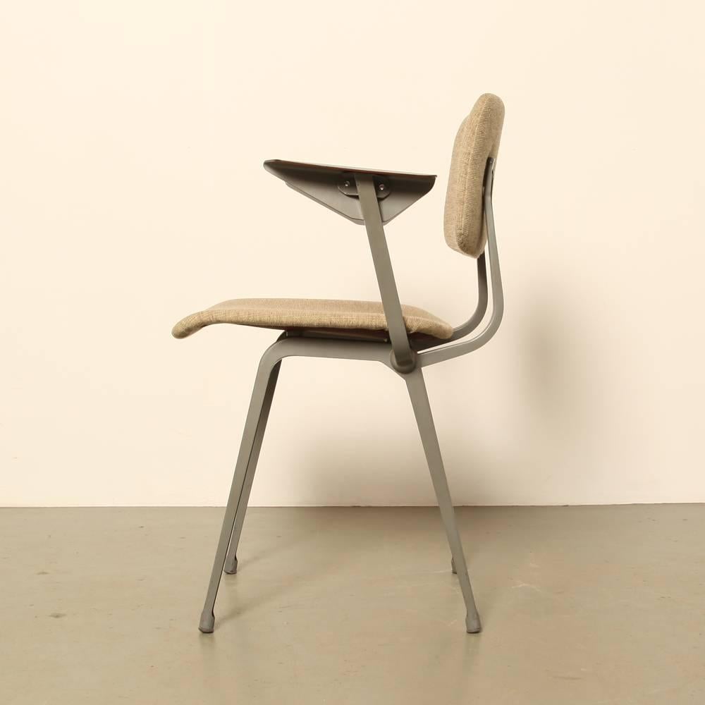 Dutch Revolt Chair by Friso Kramer for Ahrend Cirkel Upholstered, Pair