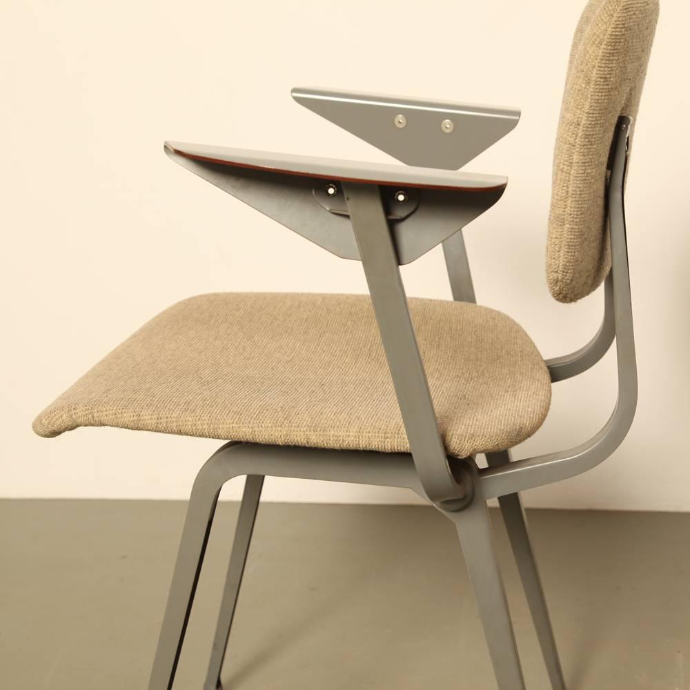 Revolt Chair by Friso Kramer for Ahrend Cirkel Upholstered, Pair 2