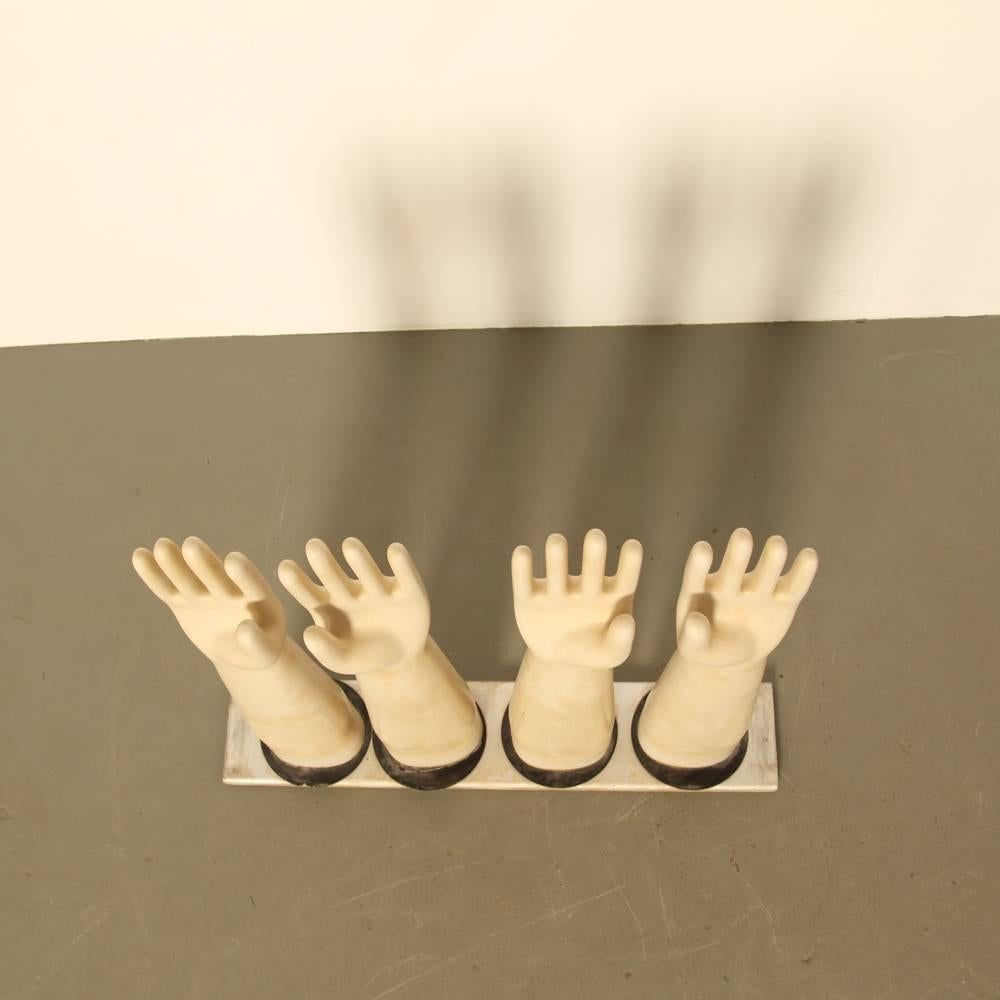 German Porcelain Latex Glove Mold M Petit For Sale