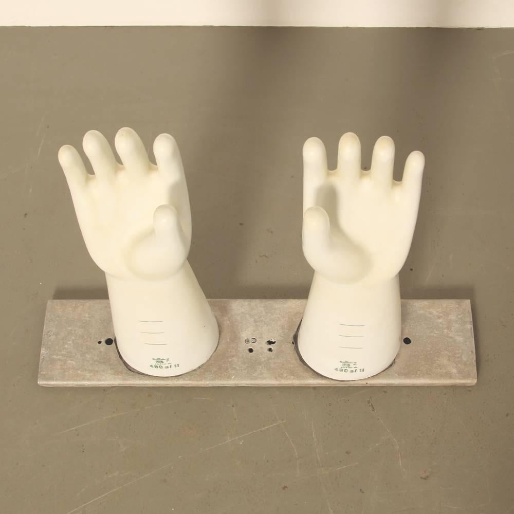 Molded Porcelain Latex Glove Mold M sturdy For Sale