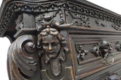 Italian Walnut Commode Andrea Fantoni, 17th-18th Century