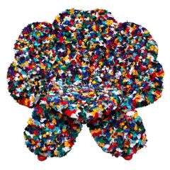 Modern Rainbow Flower Armchair by Anacleto Spazzapan, Italy, 2015