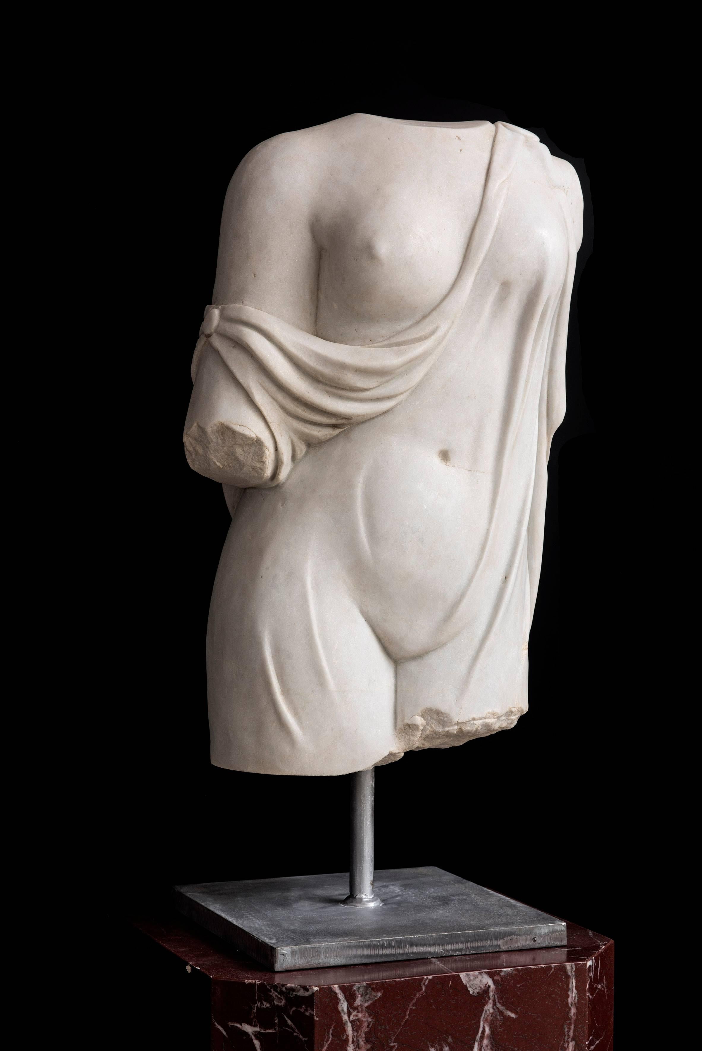 roman torso sculpture
