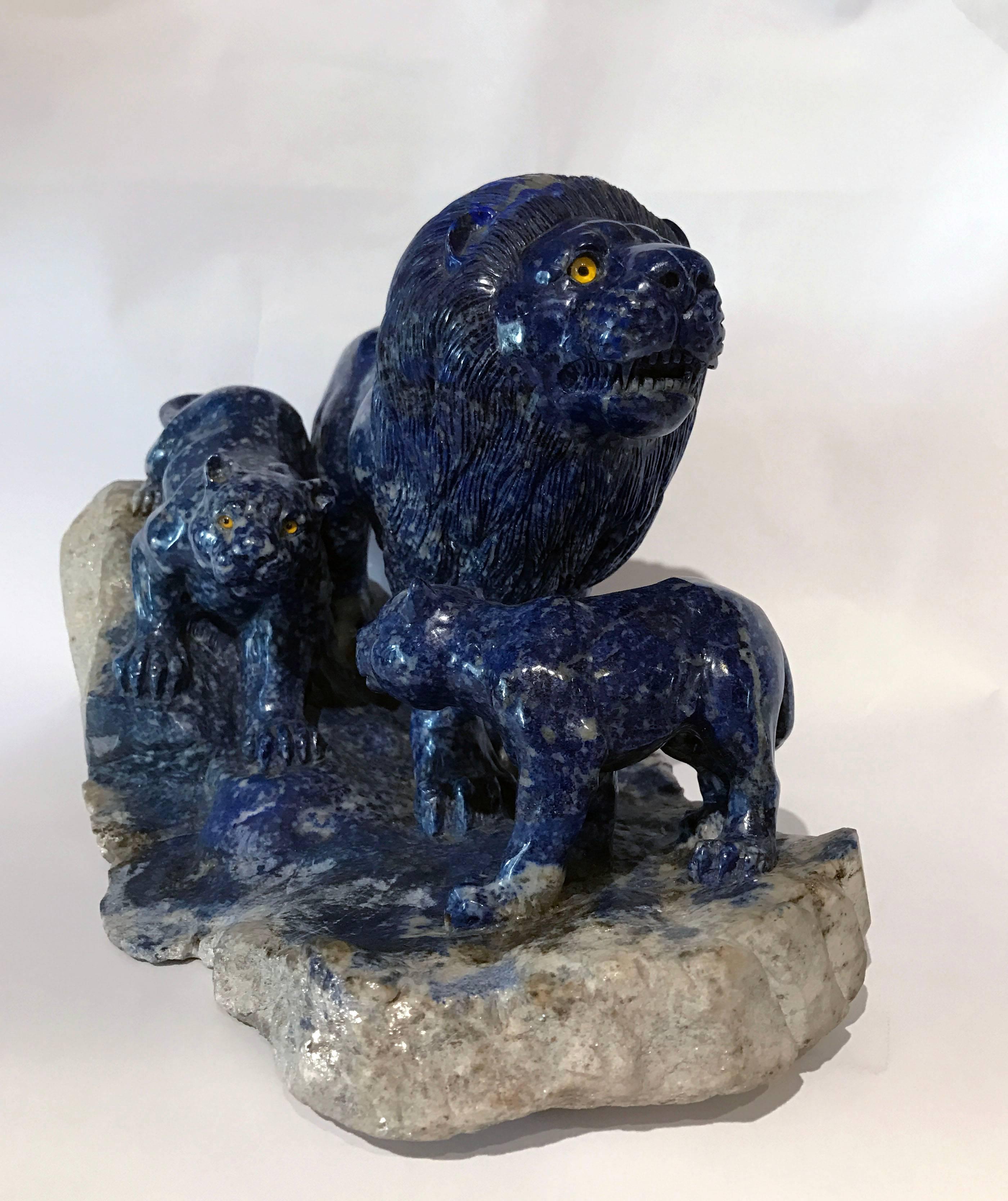 lapis lazuli sculptures
