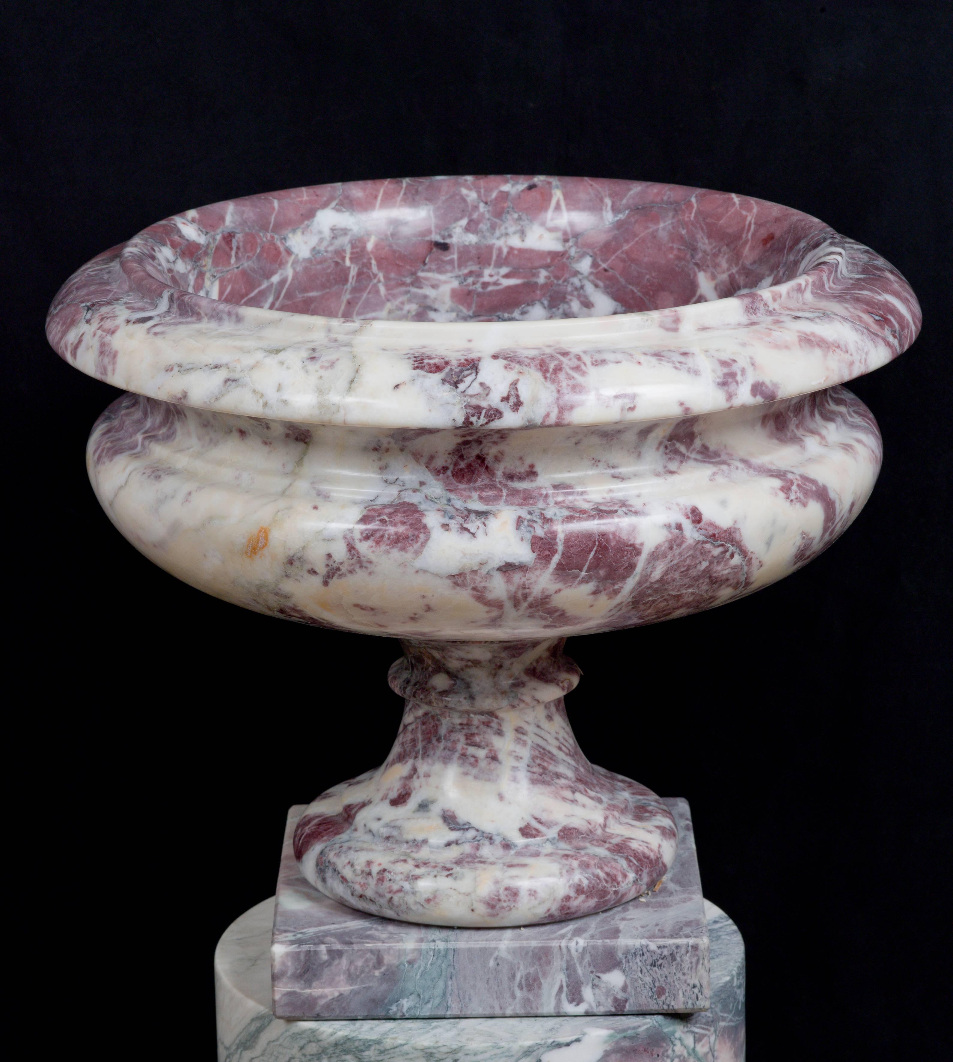 Italian Marble Vase in Neoclassical Style 1